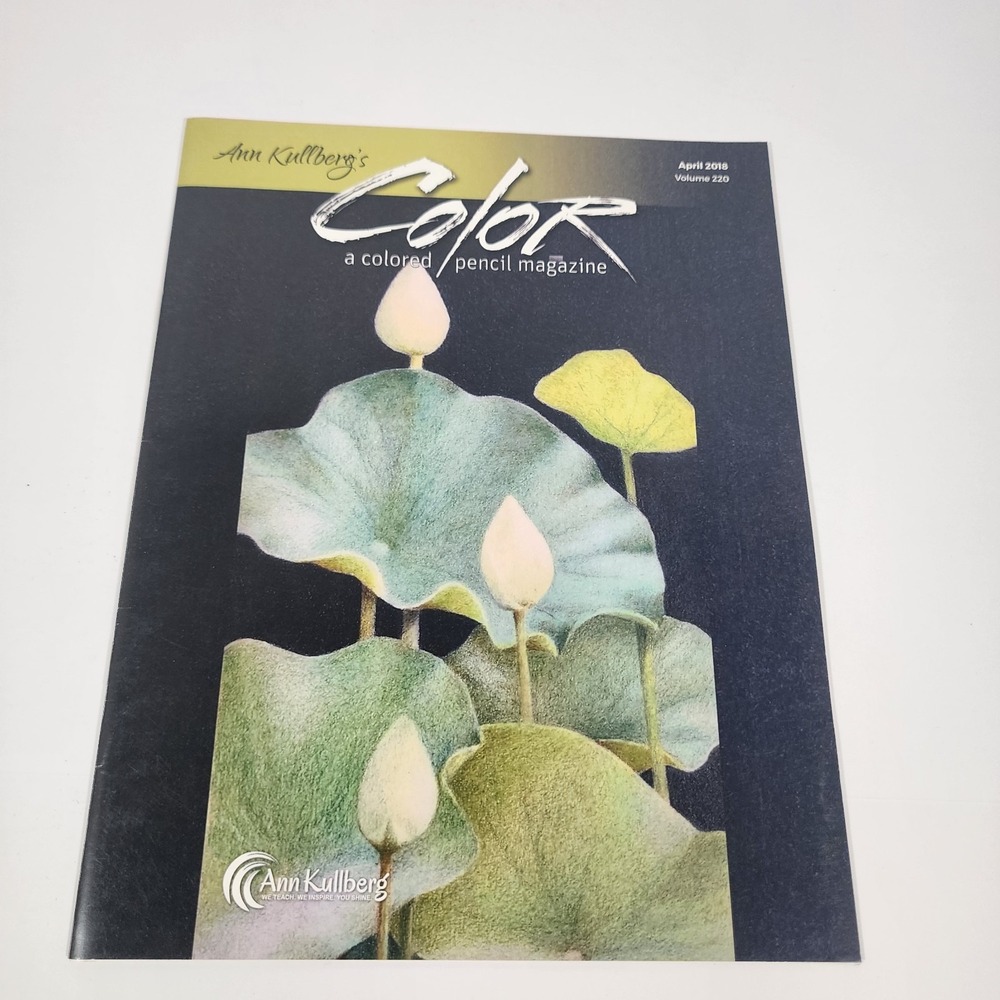 Color Magazine April 2018 By Ann Kullberg Colored Pencil Art